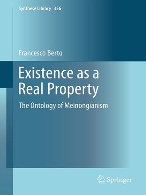 cover image of Existence as a Real Property